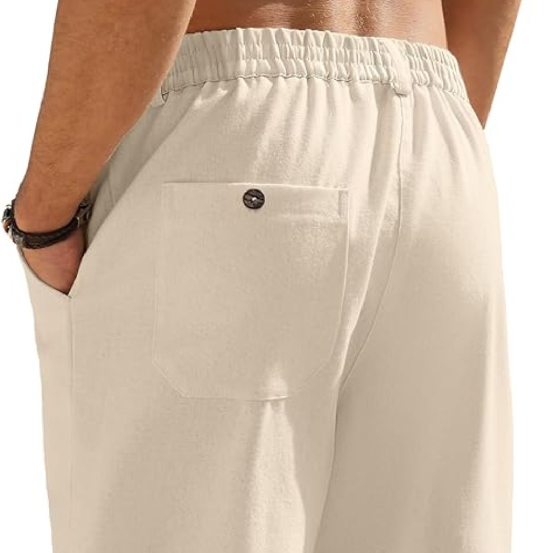 Finn – Leichte Sommershorts in Beige