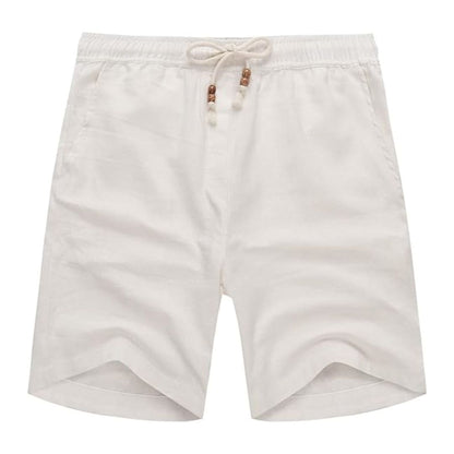 Stefan – Leichte Sommershorts in Weiß