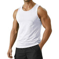 Niklas – Atmungsaktives Sport-Trägershirt in Weiß